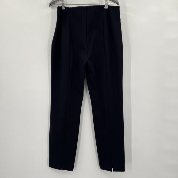 Quince Navy Blue Ponte Pants - Pintuck Ankle - M - Medium - NWT - Picture 4 of 5